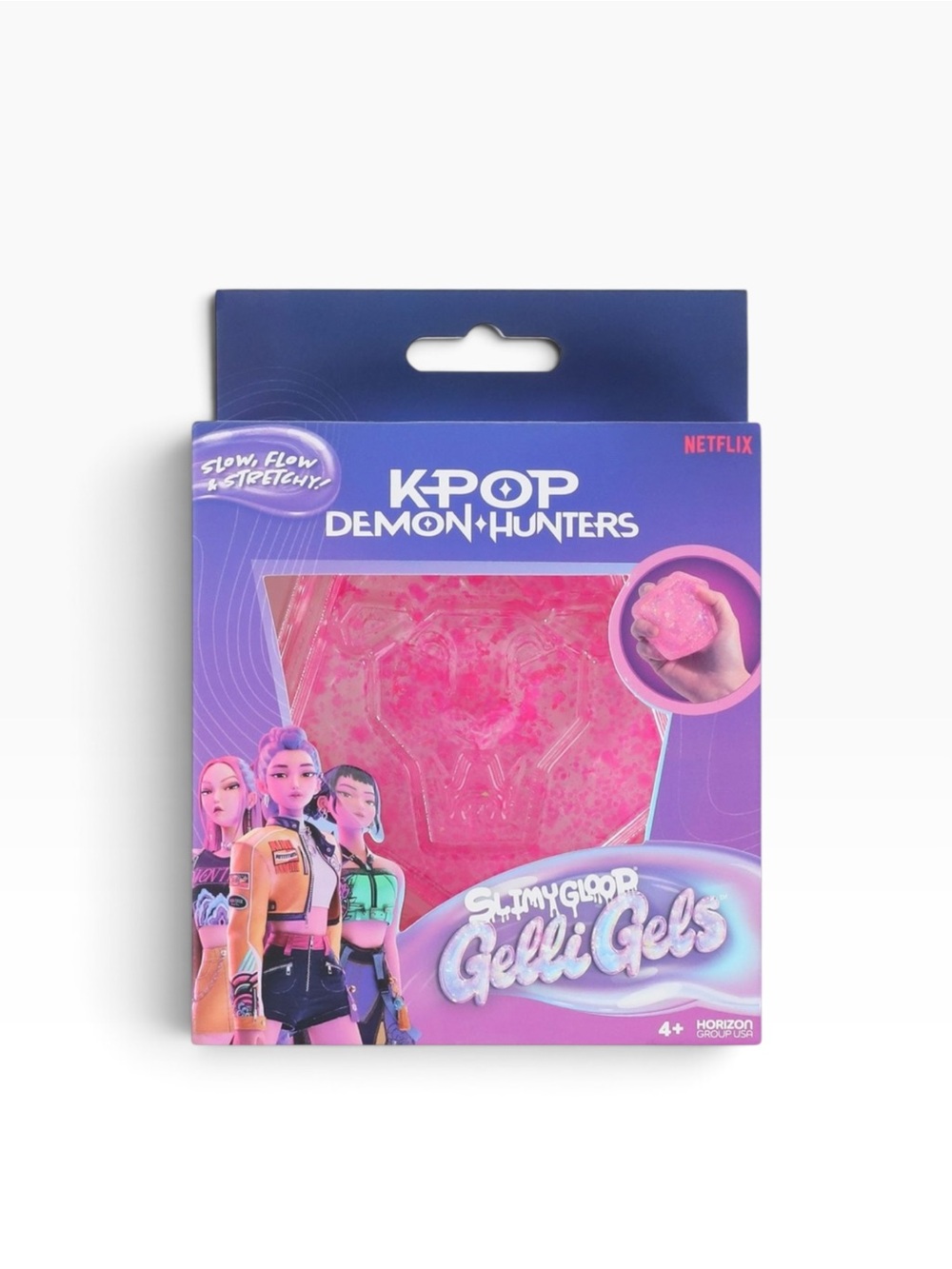K-pop Demon Hunters SlimyGloop Gelli Gels Squeeze Toy- Saja